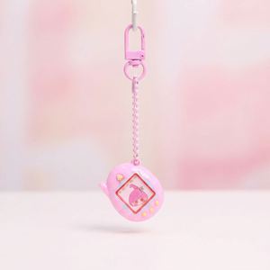 Porte-clés Tamagotchi en plastique personnalisé, dessin animé, impression numérique, forme irrégulière, tendance mode, souvenir - Product Image 5