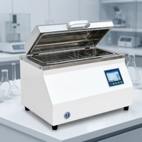 Bain-marie électrique à température constante en acier inoxydable, réservoir d'eau thermostaté de laboratoire, contrôle PID, bain-marie de laboratoire triple usage