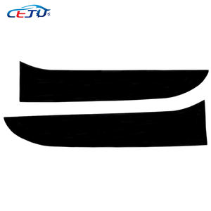 1 ensemble d'autocollants <span class=keywords><strong>de</strong></span> spoiler <span class=keywords><strong>de</strong></span> <span class=keywords><strong>toit</strong></span> arrière noir brillant, <span class=keywords><strong>garniture</strong></span> <span class=keywords><strong>de</strong></span> spoiler arrière, aileron arrière pour Volkswagen <span class=keywords><strong>Golf</strong></span> <span class=keywords><strong>6</strong></span> MK6 Variant Wagon - Product Image 2