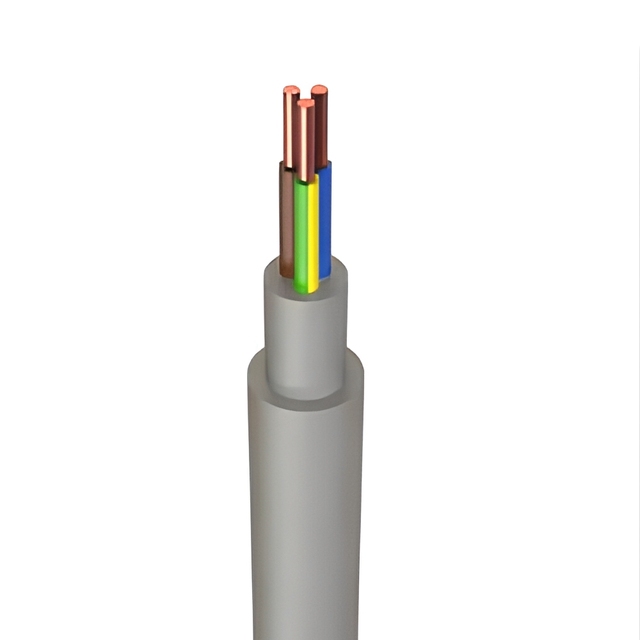 NYM Cable 300/500V Low Voltage Self-extinguishing PVC Insulated Copper Electrical Wire 1.5mm2 2.5mm2 4mm2 Construction