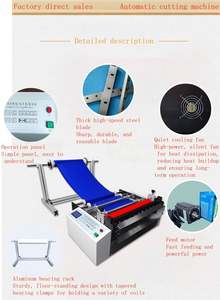 เครื่องผลิตถุงพลาสติกแบบอัตโนมัติประสิทธิภาพสูงสำหรับตัดและปิดผนึกม้วนแผ่นฟิล์มพลาสติก PP โพลีเอทิลีน - Product Image 6