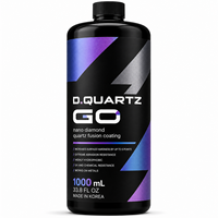 D.QUARTZ GO Peinture automobile pour jantes métalliques et garnitures 1000ml Revêtement protecteur hydrophobe haute brillance résistant à l'abrasion