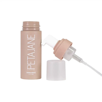 Emballage de bouteille de soin de la peau personnalisé en gros bouteille de pompe à mousse de 150ml 200ml pour l'emballage de nettoyant pour le visage