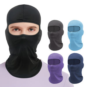 Masker Ski Balaclava Full <span class=keywords><strong>Face</strong></span> Pria Wanita Custom, Bernapas dan Tahan Air, Terbuat dari Sutra Poliester untuk Olahraga Bersepeda, MOQ Rendah - Product Image 3