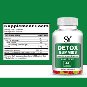 Gomitas <span class=keywords><strong>de</strong></span> desintoxicación <span class=keywords><strong>de</strong></span> la <span class=keywords><strong>mejor</strong></span> calidad, <span class=keywords><strong>vinagre</strong></span> <span class=keywords><strong>de</strong></span> <span class=keywords><strong>sidra</strong></span> <span class=keywords><strong>de</strong></span> <span class=keywords><strong>manzana</strong></span>, ayuda a descomponer los alimentos en el cuerpo y aumentar la eliminación <span class=keywords><strong>de</strong></span> toxinas corporales, gomitas - Product Image 2