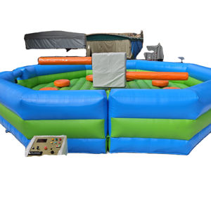 WINSUN - Circuito de Obstáculos Inflable Personalizado y Económico, Pista de Obstáculos Inflable, Trampolín Comercial, Eliminación Inflable - Product Image 2