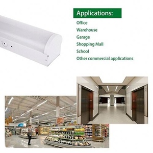 Éclairage linéaire 4 pieds blanc SMD LED 5000K lumière du jour pour bureau, commerce, entrepôt, IP20, 50000 heures, 110Lm/W, AC220V - Product Image 4