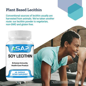 Capsule de lécithine de soja de supplément d'énergie - Product Image 2