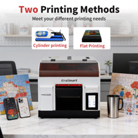 Nueva Impresora Erasamrt L800 Automática de Inyección de Tinta UV para Carcasas de Teléfono y Tarjetas, Compatible con Eggshell Flex, Tamaño A4, Multifuncional, para Pequeñas Empresas