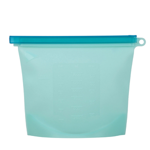 Sacs de conservation alimentaire réutilisables en silicone pour cuisson et congélation, avec fermeture hermétique - Product Image 3