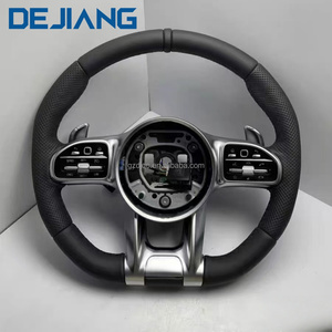 Volant en fibre de carbone personnalisé pour Mercedes-Benz <span class=keywords><strong>AMG</strong></span> C <span class=keywords><strong>E</strong></span> S G-Class W204 W205 W222, y compris les modèles G500 G55 G63 S500 - Product Image 4