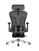 Chaise de bureau pivotante de luxe moderne de qualité supérieure en gros, chaise de direction ergonomique en maille, soutien lombaire réglable, alliage d'aluminium