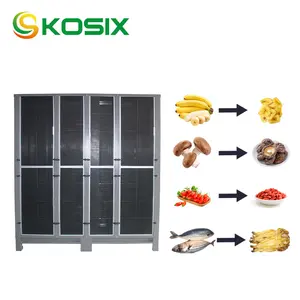 Kosix enerji tasarrufu verimli meyve kurutma makinesi acı kırmızı biber meyve ve sebze kurutucu makinesi