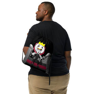 KING Stickman's Drawstring <b>Bag</b> Lightweight Portable Oxford Canvas Cotton Casual Vintage <b>String</b> <b>Bag</b> Handle for Daily Storage Use - Product Image 3