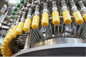 מכונת מילוי בקבוק לחיות מחמד XGF40-40-10 עוצמה גבוהה 1 שנה אחריות 20000bph אוטומטי עבור כוסות משקאות מים מינרליים - Product Image 6