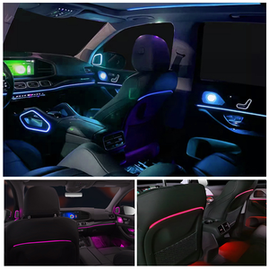 ICarsin para Mercedes Benz GLE W167 <span class=keywords><strong>GLS</strong></span> X167, Luz Ambiental Mágica, Nueva Luz Ambiental LED Symphony para Automóvil, Accesorios - Product Image 4