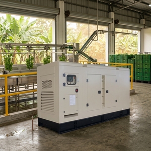 Groupe électrogène diesel silencieux Yuchai 450KW 562.5KVA triphasé certifié EU3 pour base de transformation de bananes tropicales en Équateur, résistant à l'humidité - Product Image 1