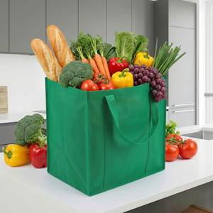 Sacs de courses réutilisables personnalisés avec logo, sacs de plage, sacs de courses en gros, sacs fourre-tout pliables et lavables, grand sac fourre-tout - Product Image 2