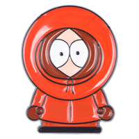AiLI New Cartoon South Park Series Pins Épingles en métal émaillé Vêtements Épinglette Badge