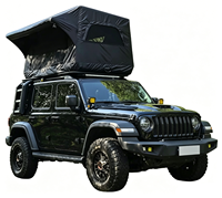 Tente de camping gonflable imperméable pour toit de voiture, avec pompe à air, en tissu Oxford, structure une chambre, pour voyages en extérieur, SUV, plage, randonnée