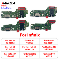 Carte de connectivité de charge flexible en gros pour Infinix Note 50X Hot 60i 60 5G 50 4G Pro Plus Smart 10 9 HD – Pièces de rechange pour téléphone