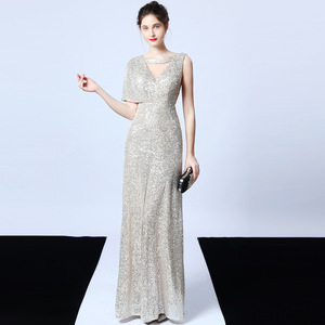 Abito da sera lungo e sexy Fairy <span class=keywords><strong>Dream</strong></span> per feste ed eventi, modello snellente, ideale per la sposa o occasioni speciali. - Product Image 2