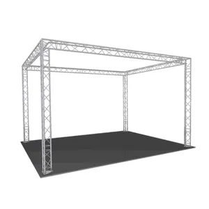 Line Array 200mm Ground Support Truss System Ing Structure Oval Truss Platform