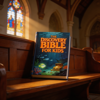 Services OEM de Bibles pour enfants imprimées sur mesure, livre religieux pour enfants avec logo personnalisé, couverture rigide, estampage à chaud doré