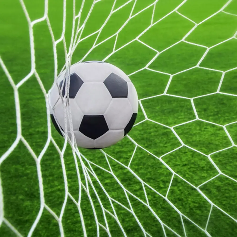 Thương mại nước ngoài xuyên biên giới bóng đá Net trận đấu chuyên nghiệp lớp dày polyethylene bóng đá Net tiêu chuẩn trận đấu bóng đá Mục tiêu Net