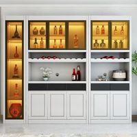 Armoire à vin de buffet d'arc d'angle personnalisée