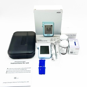 Analyseur multifonctionnel de glycémie certifié CE, détecteur de précision pour auto-tests, lecteur de glycémie pour usage domestique - Product Image 4