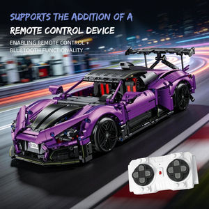 Jie <span class=keywords><strong>Star</strong></span> JJ9206 Supercar App Télécommande Voiture de sport Briques éducatifs Construction Blocs de construction Ensembles Jouets pour garçons Cadeaux - Product Image 3