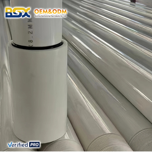ท่อรีไซร์ปั๊มจุ่มใต้น้ำ UPVC แบบมีเกลียวพร้อมโอริงซีล SCH 40/80/120 ขนาด 1-1/4 ถึง 6 นิ้ว สำหรับปั๊มน้ำบาดาล - Product Image 4