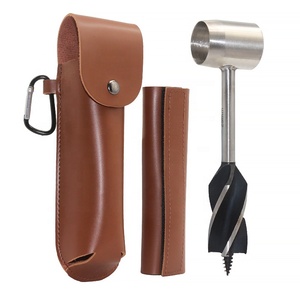 Bushcraft Survival Tools Hand Auger Drill Wrench Camping Manual Auger for Wood Hole <strong>Maker</strong> - Product Image 1