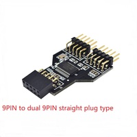 Kabel Adaptor Motherboard USB 3.0 20pin ke USB 2.0 9pin Bersertifikasi CE Populer