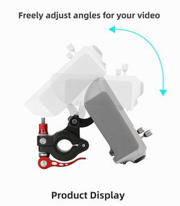 Support de vélo télécommandé pour contrôleur RC/RC <span class=keywords><strong>2</strong></span> support de pince de vélo pince de téléphone accessoires de Drone pour DJI Air <span class=keywords><strong>3</strong></span>/Mini <span class=keywords><strong>3</strong></span> Pro - Product Image 3