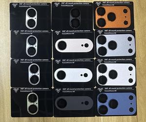 <span class=keywords><strong>Pellicola</strong></span> Protettiva per Fotocamera <span class=keywords><strong>Posteriore</strong></span> in Vetro Temperato e Lega di Alluminio Opaca Colore Originale per <span class=keywords><strong>iPhone</strong></span> 17 Air 17 Pro Max - Product Image 6