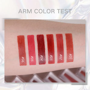 ลิปสติกเนื้อเหลวแบบหลอดสีเงิน,เครื่องสำอางสำหรับแต่งหน้าลิปเนื้อเหลวแบบกำหนดเองกำมะหยี่ - Product Image 5