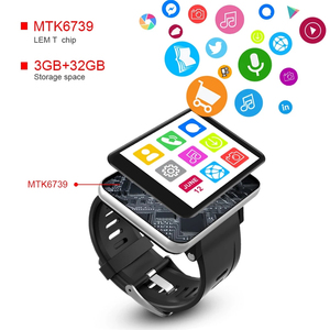 <span class=keywords><strong>Smartwatch</strong></span> <span class=keywords><strong>Uomo</strong></span> LEMFO LEMT 4G con Schermo da 2,86 Pollici, Android 7.1, 3GB 32GB, Fotocamera 5MP, Risoluzione 480*640, Batteria da 2700mAh - Product Image 2