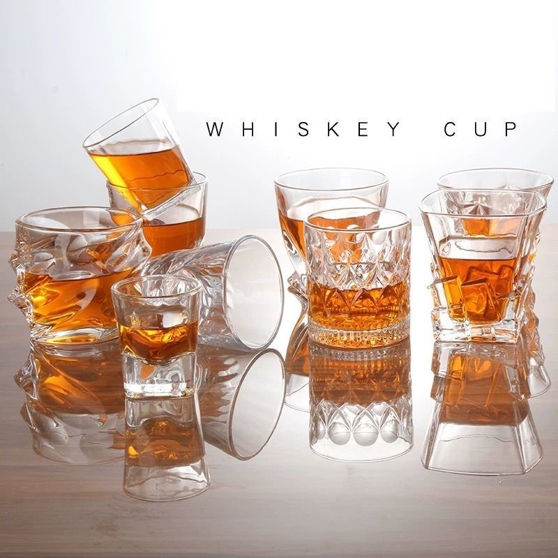 custom package In stock 10oz glass cup lead-free  Glassware whiskey glass