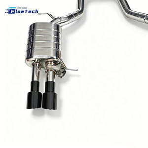 Sistema de Escape Catback de Alto Rendimiento para BMW M5 F10 X5 F15 4.4T S63, Silenciador con Válvulas de Acero Inoxidable SS 304 con Control Remoto - Product Image 4