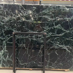 Dalle de marbre Verde Alpi, style europé<span class=keywords><strong>en</strong></span> moderne, comptoir <span class=keywords><strong>en</strong></span> <span class=keywords><strong>granit</strong></span> vert de luxe léger pour cuisine, surface polie - Product Image 1