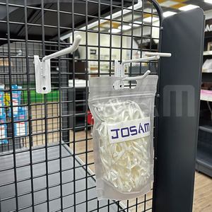 Nhà Máy Cung Cấp Trực Tiếp 15Cm Gridwall Duy Nhất Bán Lẻ Hiển Thị Móc 100% Đài Loan Làm Bền Kim Loại & Vật Liệu Sắt - Product Image 6