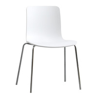 Chaises de salle à manger en plastique en gros pour la maison, café, salon, conférence, formation, restaurant, bureau – modernes, minimalistes, décontractées avec dossier