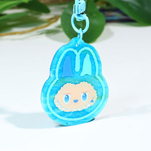Dijes Acrílicos de Alta Calidad con Bajo Pedido Mínimo, Pines Acrílicos Personalizados con Perlas, Llavero con Perlas, Adecuado para Regalos de Anime - Product Image 2