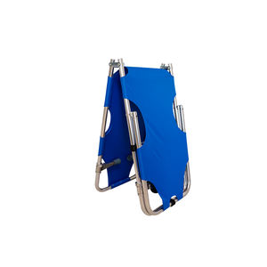 Tandu Lipat 2 Tingkat dari Paduan Aluminium Berkekuatan Tinggi dengan Kain Oxford Portabel, Sandaran yang Dapat Disesuaikan, dan Roda - Product Image 2