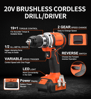 KAFUWELL PA4536H Nouveaux modèles disponibles en stock Perceuse électrique sans fil Perceuse osseuse électrique à grande vitesse Tournevis électrique Perceuse