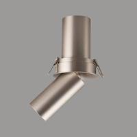 Lampu Sorot LED Teleskopik Bezel Ultra Tipis Anti Silau Downlight Tersembunyi Untuk Pencahayaan Ruang Tamu Toko Pakaian