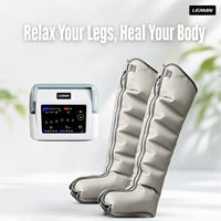 Produits de massage, bottes de récupération électriques professionnelles à ondes d'air pour les jambes, massage par pression, enveloppe de compression d'air pour les jambes