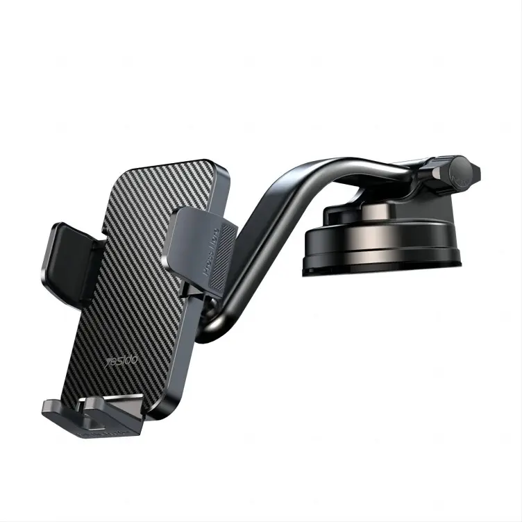 Yesido 360 dönen esnek ayarlanabilir uzun kol cam pano araba telefon tutucu